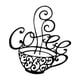 thumbnail image 5 of Letrero Para Barra De Café Y Té, Placa Colgante De Metal Para Decoración De Granja, 25x28CM, 5 of 5