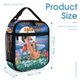 thumbnail image 2 of Todos los perros van al cielo-theme Lunch Box Lunch Bag Insulated Reusable Lunch Tote Bag Cooler Tote Bag For Men Women gifts 20*11*27cm, 2 of 6