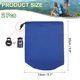 thumbnail image 2 of Bolsa de Almacenamiento Uxcell, Bolsa de Cuerda Portátil Impermeable para Acampar, Senderismo, Viajes Azul Marino 5 x 10 pulgadas, 2 of 7