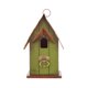 thumbnail image 2 of Bird House Glitzhome, decoración rústica de madera para jardín, 10 cm, 2 of 9