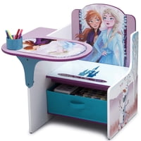 Silla Escritorio Delta Children Disney Frozen Ii Con Caja De Almacenaje