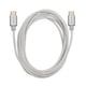 thumbnail image 1 of Cable Tipo C A Tipo C 2MTS Reforzado TM-200521-SL Silver, 1 of 3