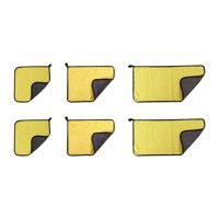 Magideal - Toalla De Limpieza De Microfibra De Lavado De 6X Automóviles De Toalla De Limpieza De Hogares Blandos De Múltiples Autos Gruesos Para La Oficina De La