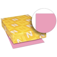 Papel Neenah Exact Brights, Color Rosa Brillante, 8,5 X 11, 75 G/M², 500 Hojas