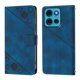 thumbnail image 3 of Funda Cartera para Motorola Moto G75 con Soporte y Ranuras, Resistente a Golpes y Rayones Azul, 3 of 5