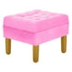 thumbnail image 4 of Sofa Retro 3c + 2 Pouf Felpa 04 Rosado, 4 of 6