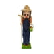 thumbnail image 5 of Figura De Cascanueces De Decoración Navide?a Para Dormitorio, Cumplea?os, árbol De Navidad, Granjero, 5 of 5