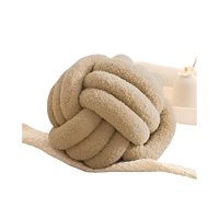 Teng Fei - Almohada Cojin Nudo Beige 22 Cm
