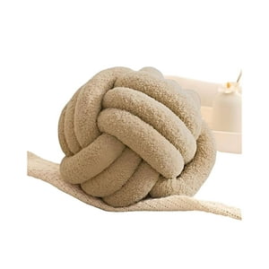 Teng Fei - Almohada Cojin Nudo Beige 22 Cm