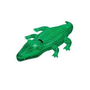 Genérico - Inflable De Lagarto Montable Verde