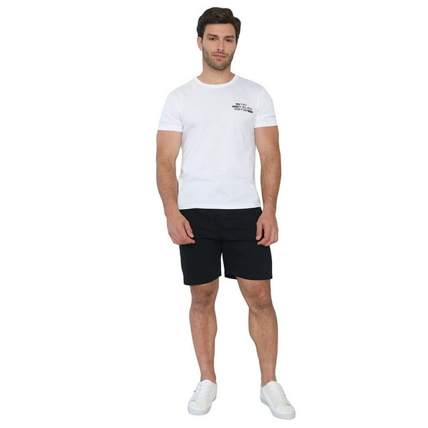 Short Hombre Cordón Color Negro Corona