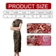 thumbnail image 4 of Vestido cheongsam de diez hebillas, desfile de ropa de verano, etiqueta larga, corte entallado, 4 of 5