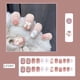 thumbnail image 2 of Short Press On Nails 24pcs, Cute Bunny Pattern Fake Nails, Lovely Bow Decor False Nails For Women And Girls, 2 of 2