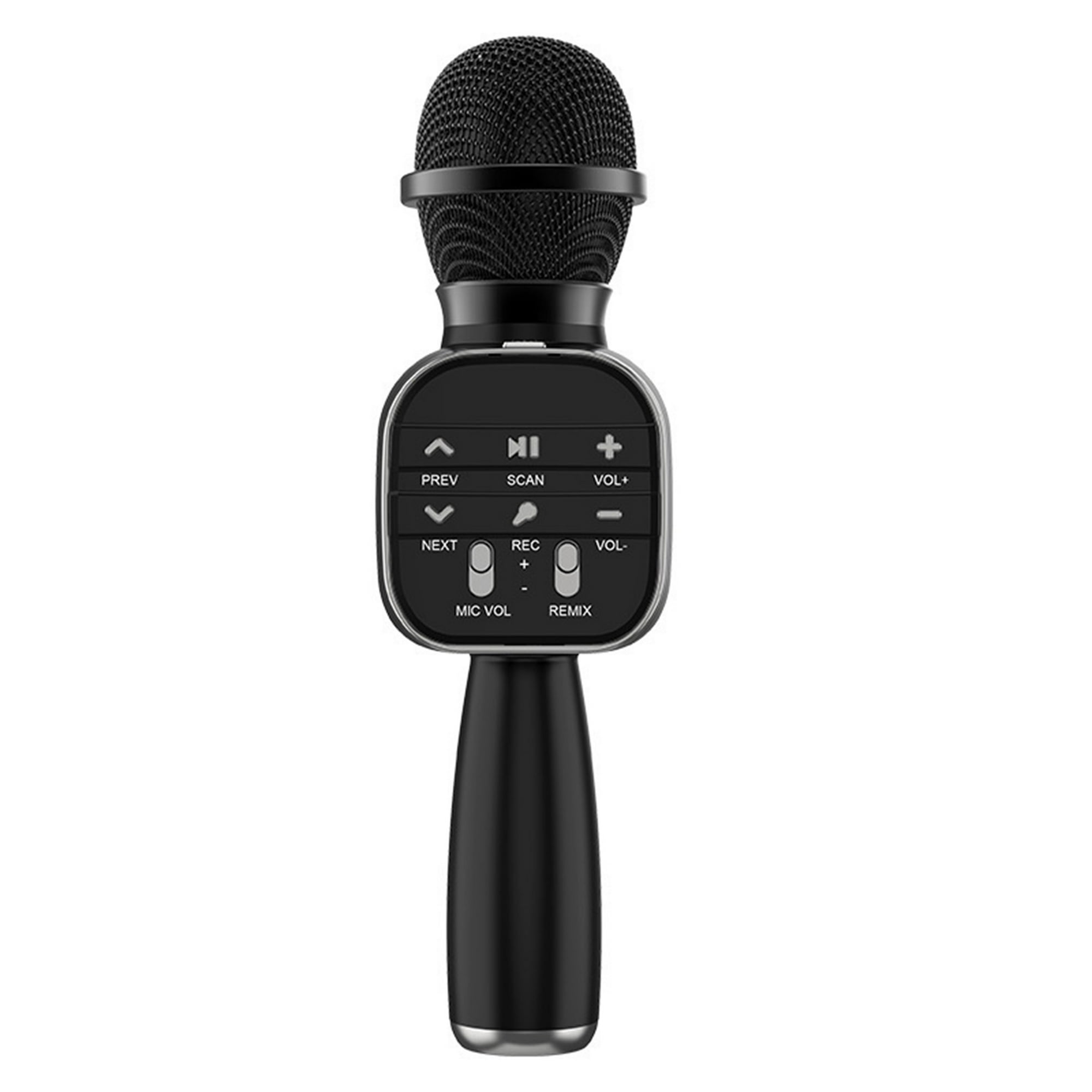 Veatool - Micrófono De Karaoke Bluetooth 5.0 Inalámbrico Con Altavoz, Función De Cambio De Voz Y Tws Duet, Batería De Larga Duración - Color Negro