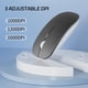 thumbnail image 4 of Ratón Inalámbrico Uciefy Q5 Slim Recargable 2.4G Gris, 4 of 7
