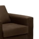 thumbnail image 4 of Sofa Vivo 1c Felpa 30 Chocolate, 4 of 5