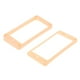 thumbnail image 2 of Curved Humbucker Pickups Marcos Montaje Anillos Para La Crema De Guitarra Eléctrica LP, 2 of 5
