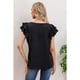 thumbnail image 3 of Polera Mujer Manga Corta Semi Formal Casual Con Volantes 317, 3 of 3