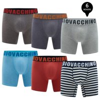 Giovacchino - Pack De 6 Boxer Medio Algodon Hombre
