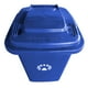 thumbnail image 3 of Basurero frankfurt 50lt c/tapa azul lorenzini, 3 of 3