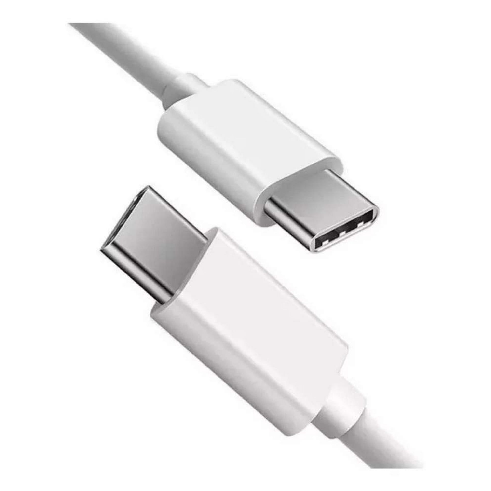 Gen - Cable Usb Tipo C Macho Macho Usb-c Para Macbook 1 Metro Blanco