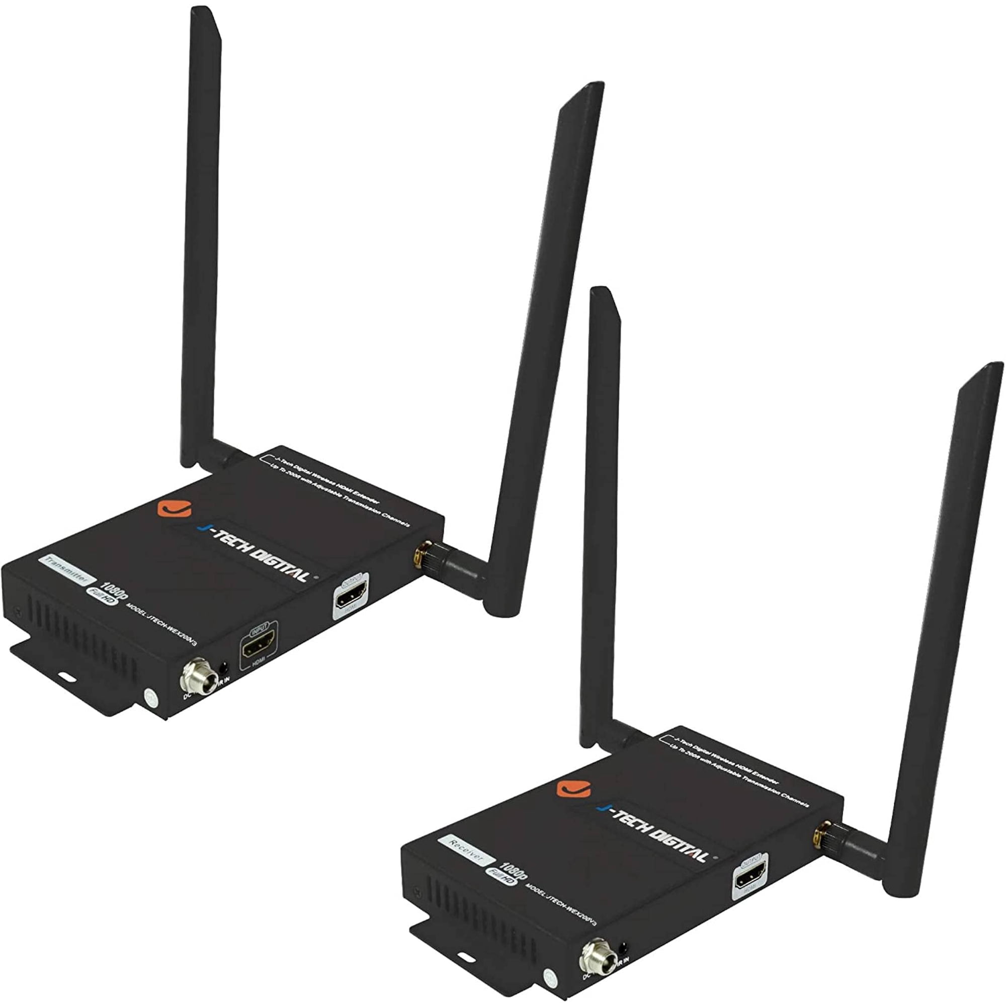 Jtd - Extensor Hdmi Inalámbrico J-tech Digital 1080p 61 M Con Doble Antena