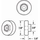 thumbnail image 2 of Rodamiento de bolas plano Prime-Line M 6003 paquete de 2, 2 of 2