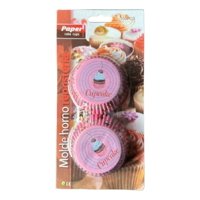 Genérico - Capsulas Cupcake Diseño C Cupcake 100 Un Blanco