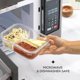 thumbnail image 4 of Juego de 5 contenedores de alimentos de vidrio JoyJolt con 3 compartimentos, 4 of 8