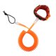 thumbnail image 1 of Correa De Tabla De Surf 10 Pies TPU Elástico Para Tabla De Surf SUP Todos Los Deportes Acuáticos Tabla De Surf Naranja, 1 of 5