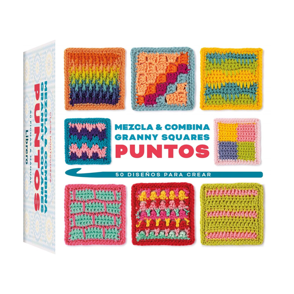 Mezcla & combina granny squares. Puntos