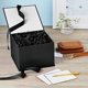 thumbnail image 2 of Caja de regalo Hallmark de 18 cm negra con cinta, 2 of 7