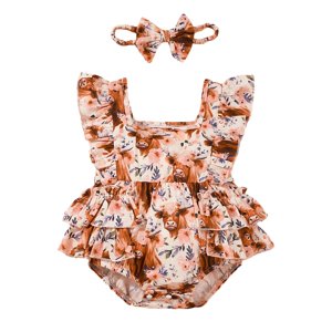 Bothyi - Mameluco Para Niñas, Mono Infantil Transpirable Para Accesorios De Fotografía De Cumpleaños, Informal, De 9 A 12 Meses