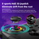 thumbnail image 4 of Controlador de juego inalámbrico para Switch/Xbox/PS3/PS4/Android/iOS MFi/PC/Steam, programable, con RGB, joystick de efecto Hall, vibración de doble motor y función turbo, 4 of 11