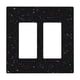 thumbnail image 1 of Tapa decorativa para enchufe Oilbiexn Cosmic Sparkle de 2 módulos, 1 of 8