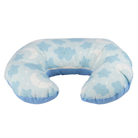Máxima Design - Cojín Lactancia Nube Celeste Textil 50X40X20 Cm