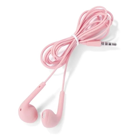 Genérico - Audifono In-Ear U19 Con Micrófono En Color Rosado