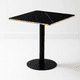 thumbnail image 1 of Mesa Luxor de Mdf Efecto Marmol Negro con Dorado, 1 of 7