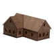 thumbnail image 5 of Kits de modelo de construcción de arquitectura a escala 1:72, colección de materiales de construcción de paisaje, adornos, escala Oo, desmontaje para Estilo B, 5 of 5