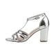 thumbnail image 4 of SANDALIAS BONNY FRANCO PLATA MUJER | 406-0581 - Talla 37, 4 of 6