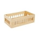 thumbnail image 2 of Canasto De Almacenamiento De Madera, Canasto Decorativa Para Aperitivos, Verduras, Libros, 2 of 3