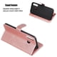 thumbnail image 2 of Funda con Cremallera para Samsung Galaxy A20/A30, Carcasa Cartera de Cuero PU con Soporte y Tarjetero, 2 of 5