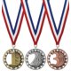 thumbnail image 2 of Medallas de Premios Hodges 7 cm Pack de 9 Oro, Plata y Bronce, 2 of 8