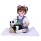 thumbnail image 3 of Adorable 16 pulgadas 40 cm Realista Silicona Baby Doll Cabeza Miembros Algodón Cuerpo, 3 of 5