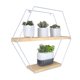 thumbnail image 1 of Repisa Hexagonal Pino White, 1 of 3