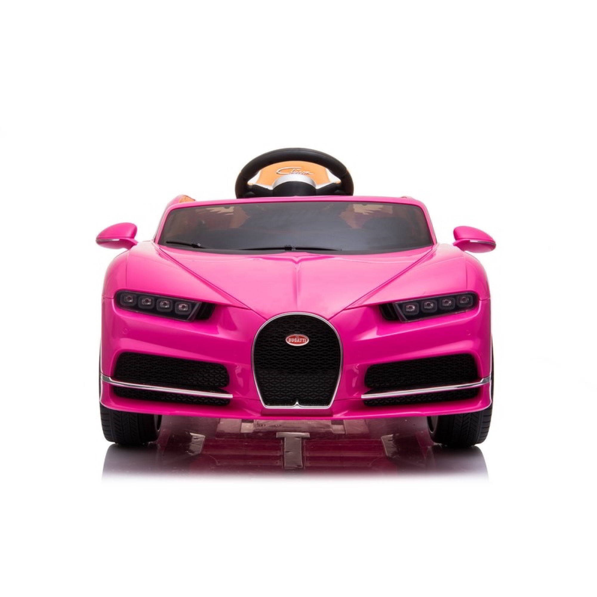 Auto a Batería Bugatti Rosado.