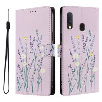 Foxdock Funda Tipo Cartera Para Samsung Galaxy A10E/A20E Con Soporte Y Correa – Diseño De Patrones Lindos