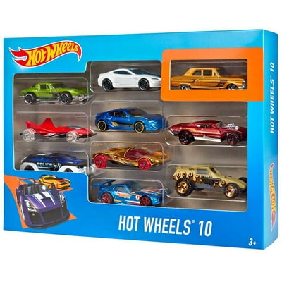 Autos Hot Wheels Pack X10 Surtido