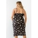 thumbnail image 3 of Vestido Midi Sin Mangas Con Fruncido Y Estampado Floral, 3 of 5