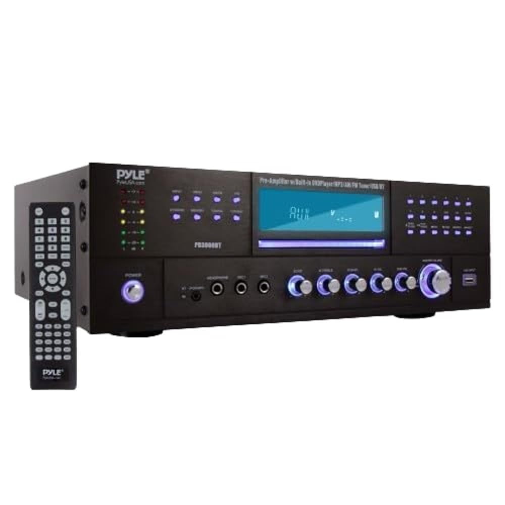 Receptor Amplificador Bluetooth Para Cine En Casa Pyle Pd3000bt.5